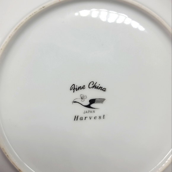 Japan Fine China Harvest Silver Rim (Wheaton) Pasta Bowls 6-Piece - Picture 8 of 8